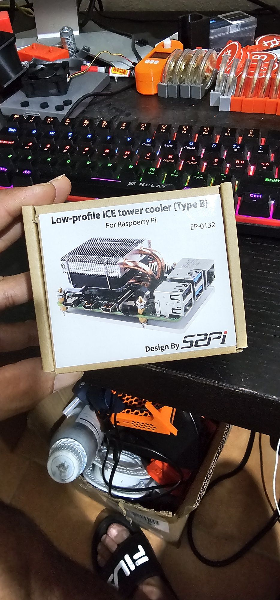 Fan Noctua 60mm e 40mm 12v e cooler 52 pi low profile todos novos