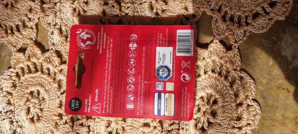 Pilhas boost Plus AAA,  Standard, Long Life, + Power