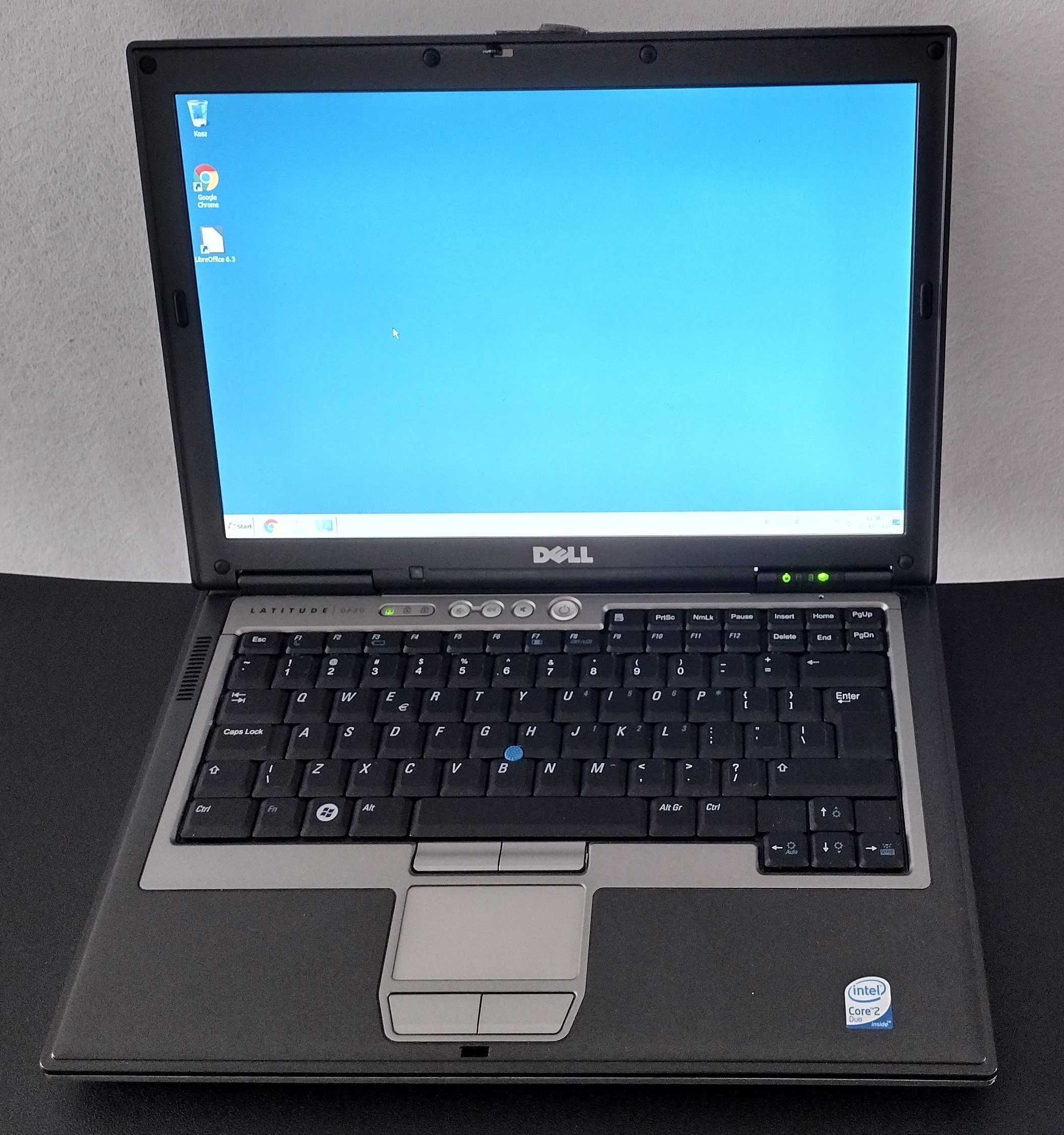 Laptop Dell D630 do diagnostyki samochodowej ,  RS232