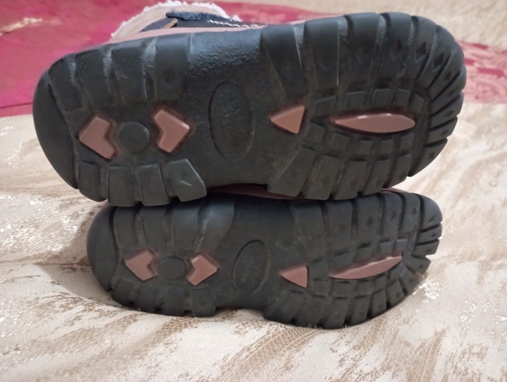 Зимові чоботи, сапожки, ботинки Lasocki Kids 24 розм., 15,5 см шкіра