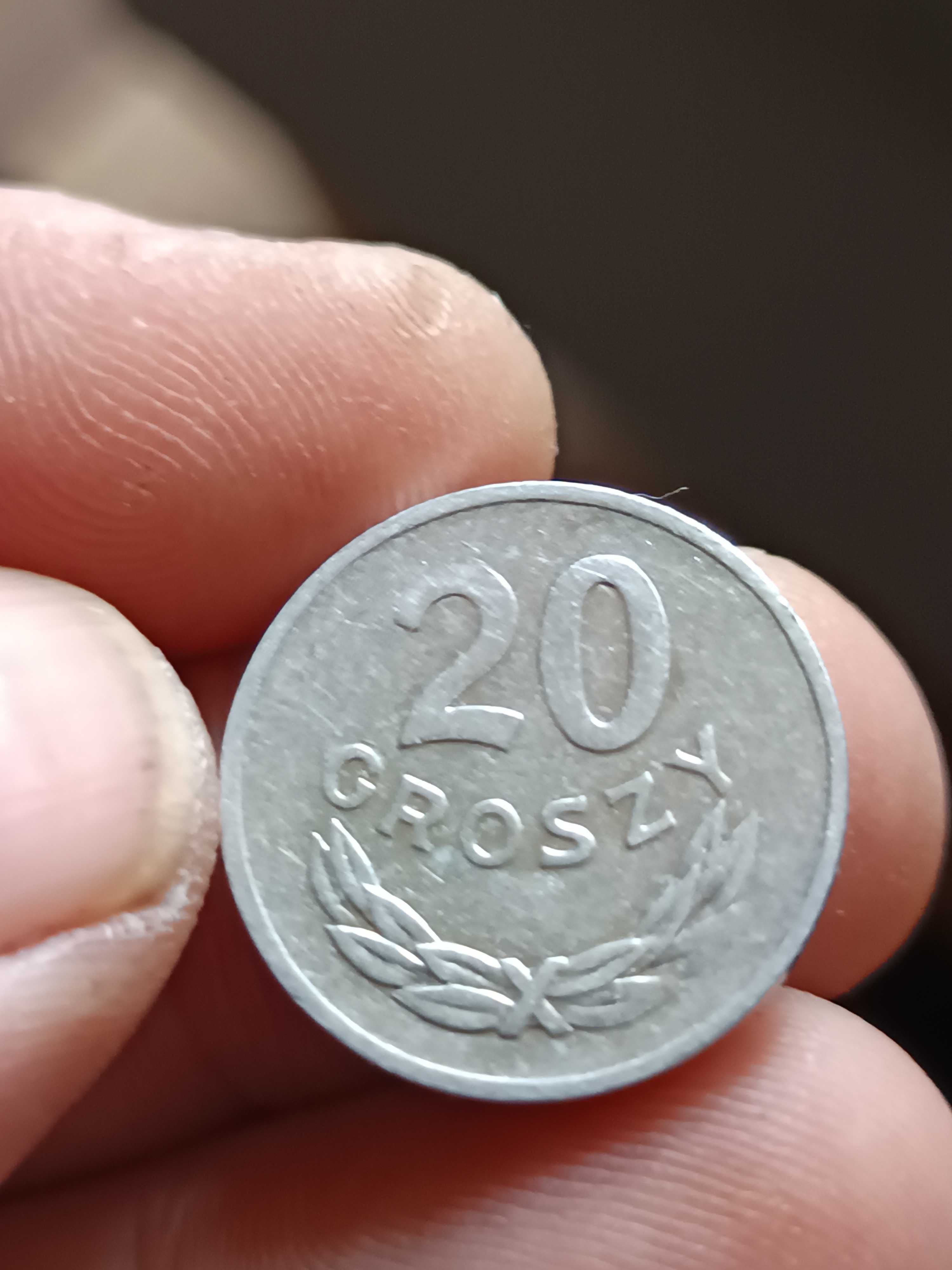 Sprzedam monetę 20 groszy 1977 rok skretka