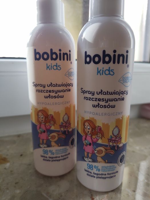 2* naturalny płyn do włosów rozczesywanie Cosmed B BOBINI KIDS