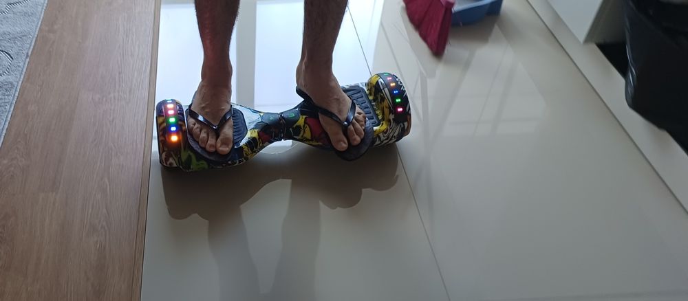 Hoverboard silver Bluetooth