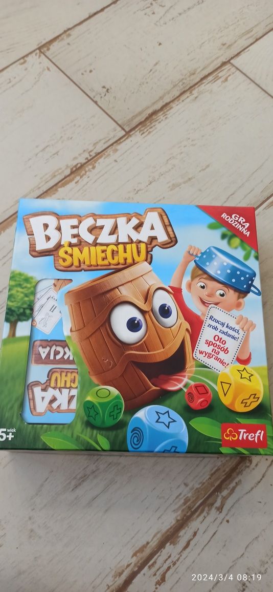 Gra Beczka śmiechu jak nowa