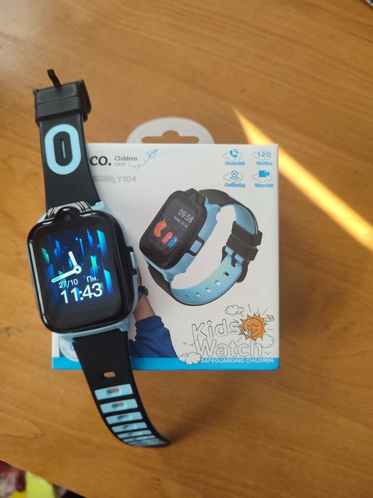 Дитячий смарт-годинник hoco 104