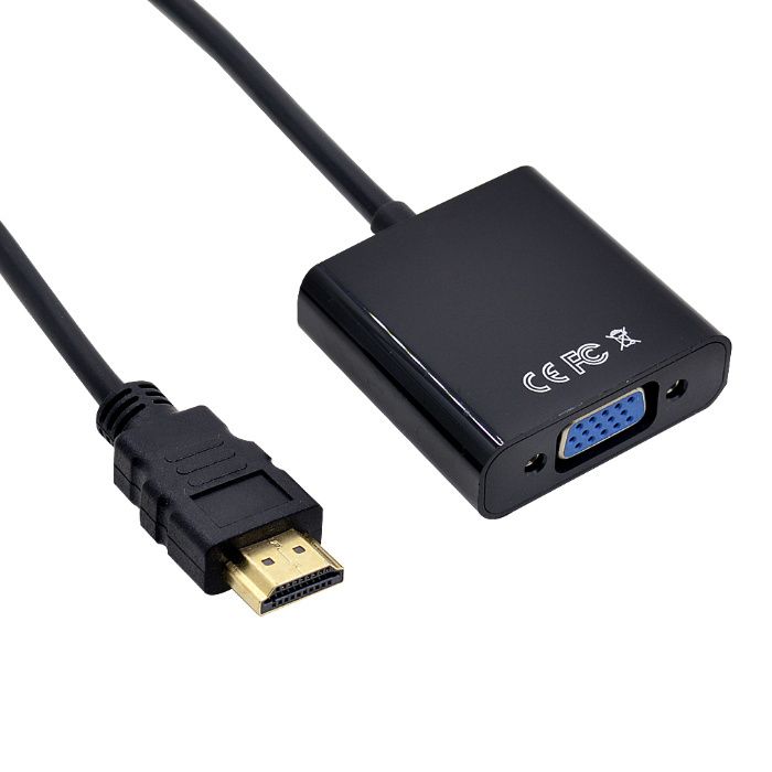 Adaptador HDMI Para VGA 1080p / 4K