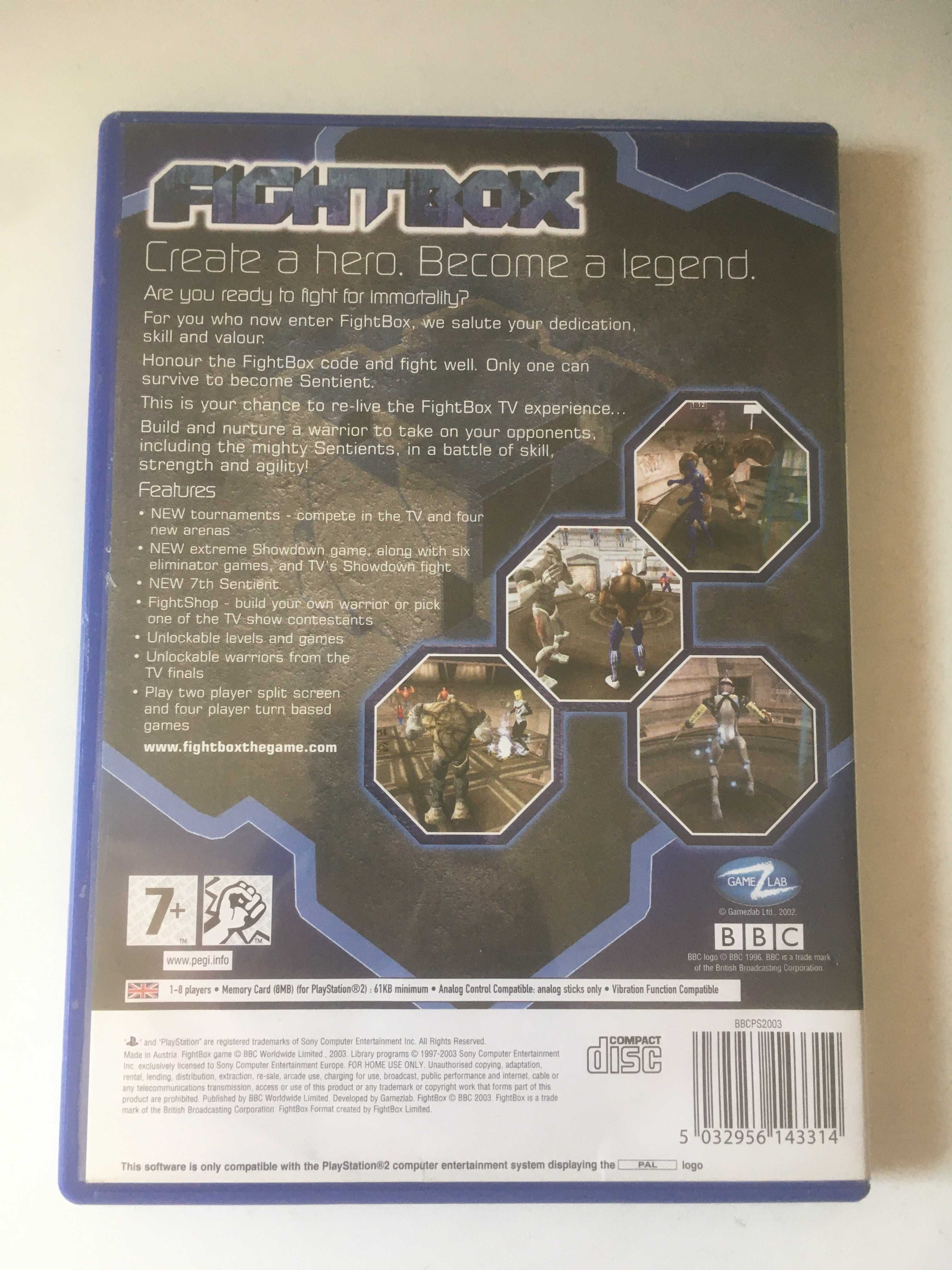 PS2 - FightBox (playstation 2)