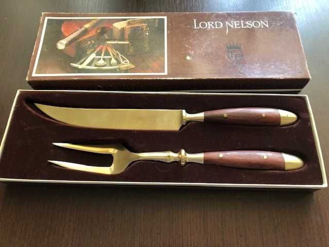 Винтажный набор (нож и вилка) для разделки мяса «Lord Nelson»