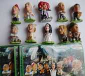 7 KRASNOLUDKÓW Komplet krasnale (2006) Kinder Niespodzianka+ Karteczki