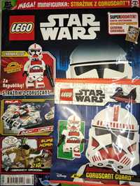 5 sztuk gazetek LEGO z figurką!LEGO STAR WARS 4/2024 + CORUSCANT GUARD