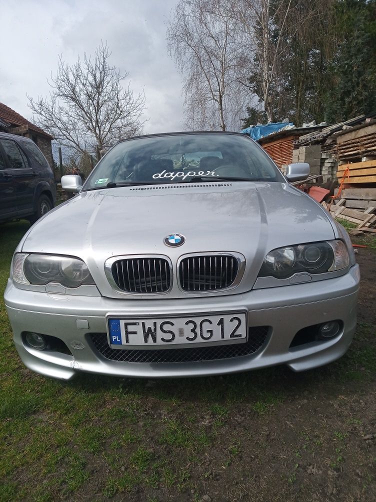 BMW E46 cabrio 323 benzyna mpakiet