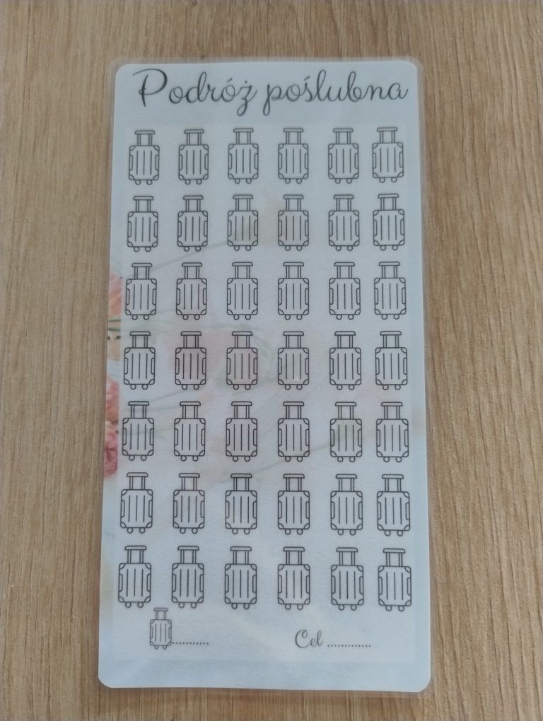 Zestaw kart oszczędności/pakiet ślubny