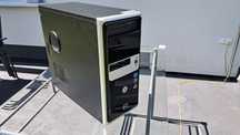 Czarna Obudowa PC ATX Gamingowa Solidna Blacha