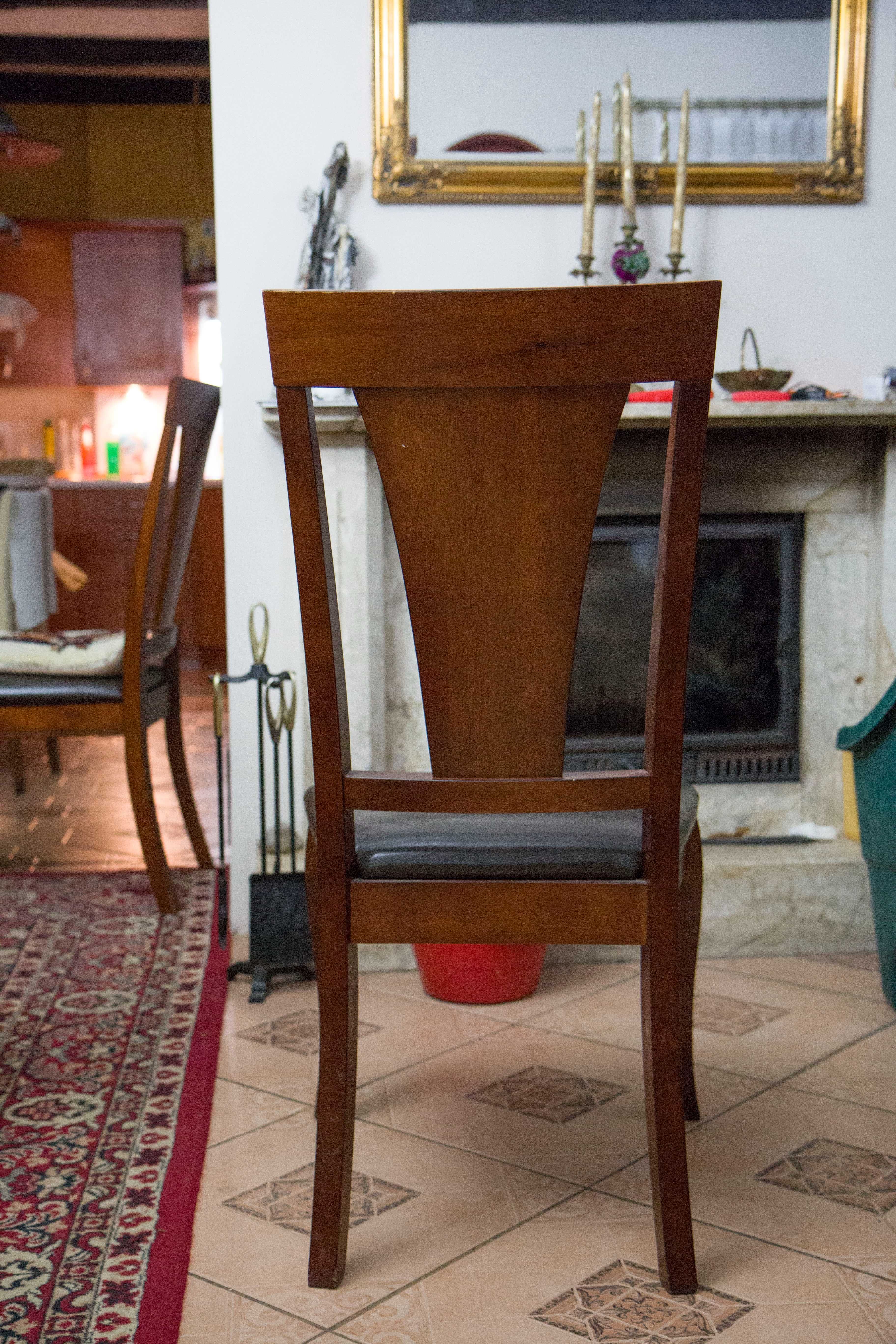 Drewniane krzesła 12 sztuk