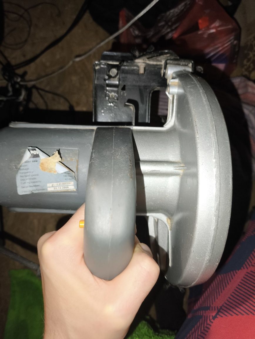 Циркулярка , дисковая пила powertec 1500w