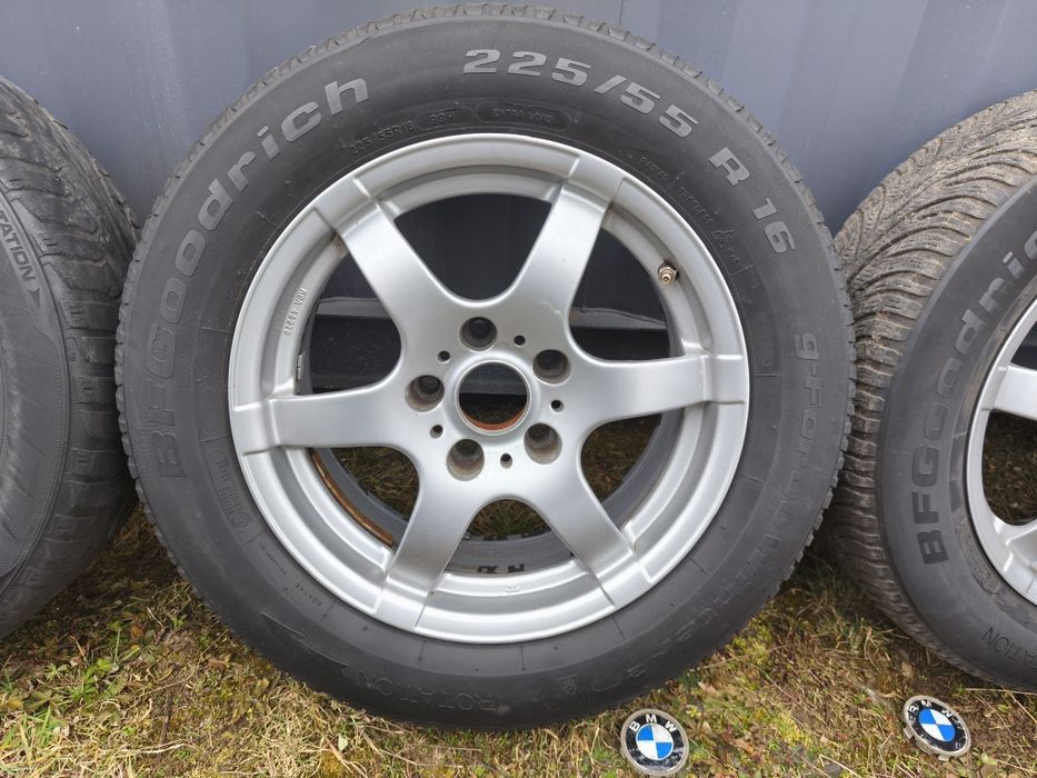 Koła Alufelgi BMW 5x120 225/55/16R ET20 E39/E60/E61/E36/E38/E46/E90