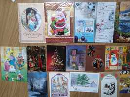 Рождественские откритки новорічні різдвяні листівки