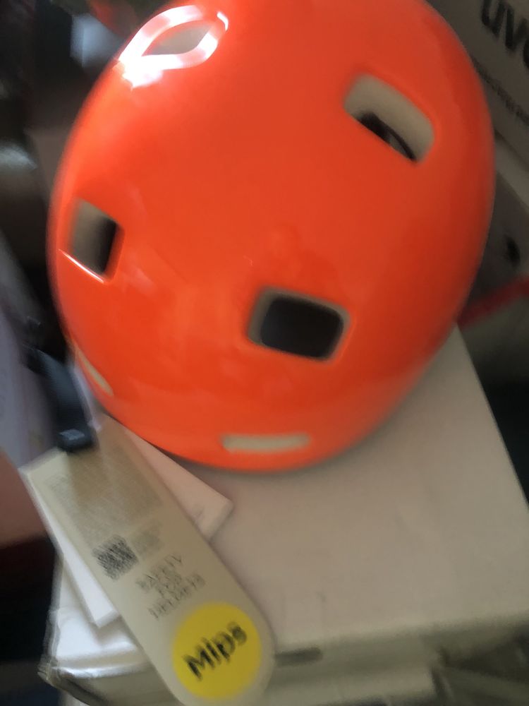 Kask rowerowy POCito Crane MIP - Fluo. Orange