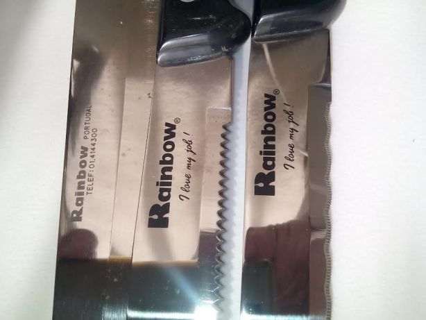 Fuzil e Facas de cozinha Rainbow, Wenger