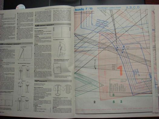 Журналы Burda moden с выкройками.