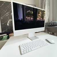 Apple iMac 24” M1 4,5K 16GB RAM 512GB SSD Srebrny Gwarancja