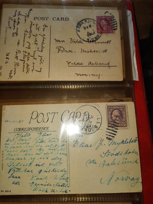 Znaczki USA zabytki,listy, koperty