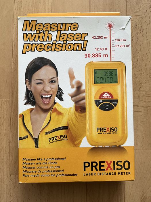 Dalmierz laserowy PREXISO