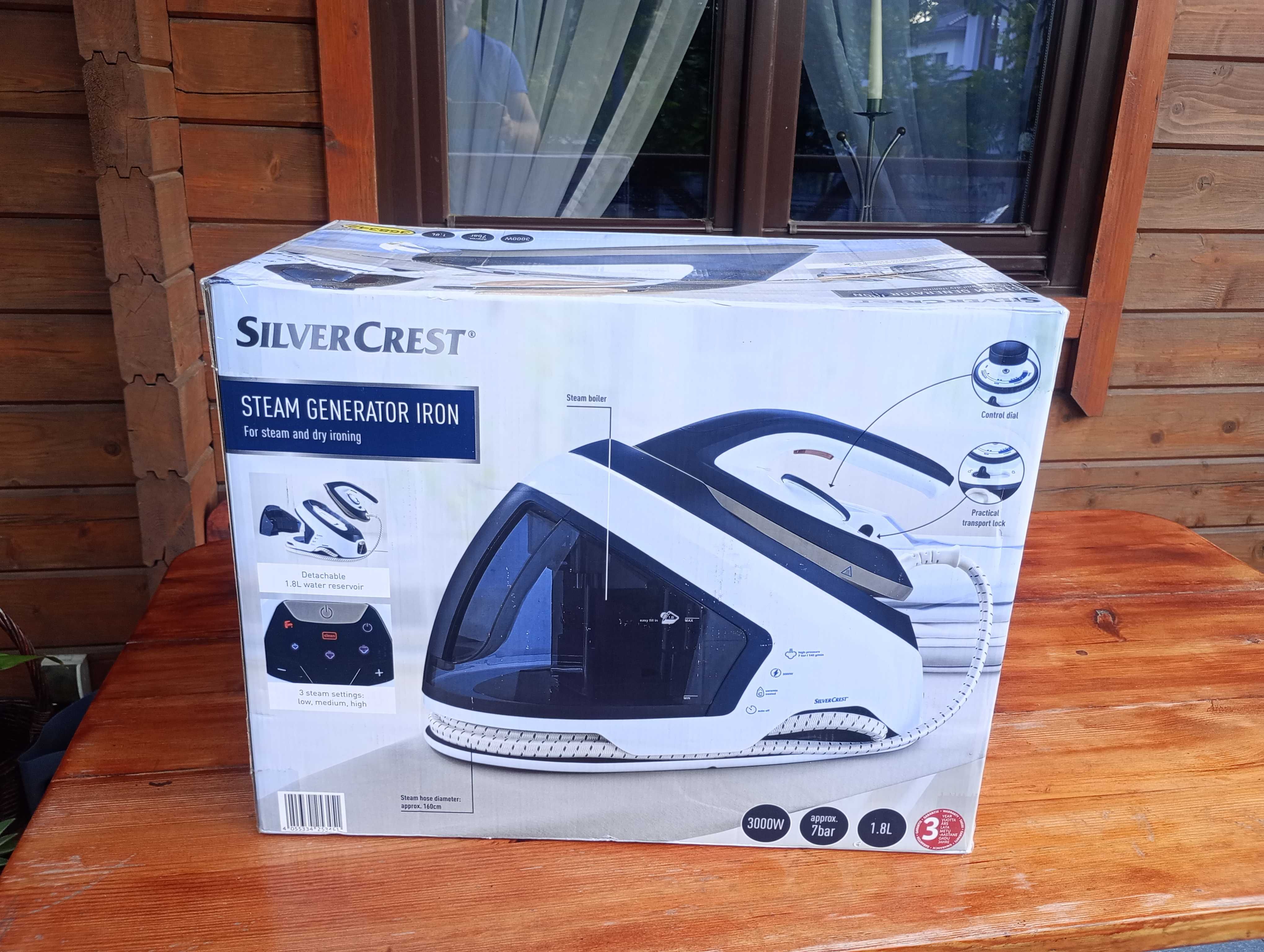 Żelazko ze stacją Parową Silvercrest