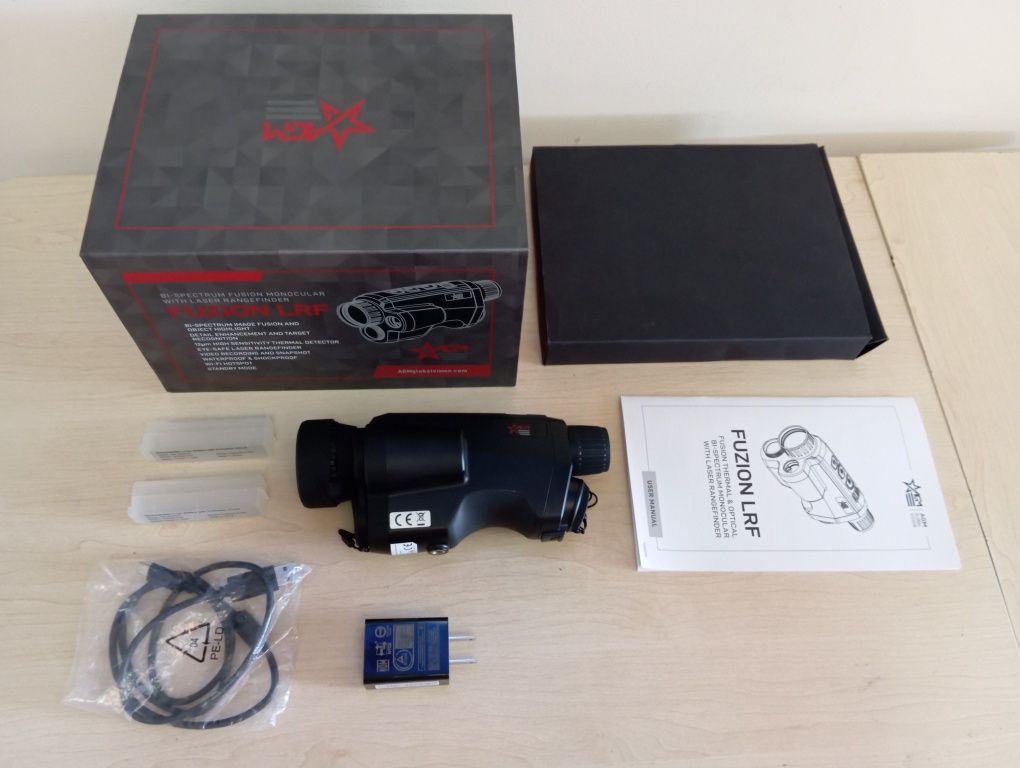 Тепловізійний монокуляр AGM Fusion LRF TM50-640