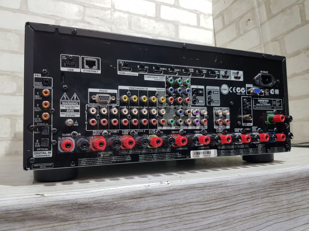 7.2 AV ресивер ONKYO TX-NR818, *7x180 Вт, HDMI,USB,4K, б/у з Німеччини