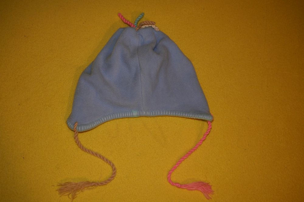 Nowa czapka niebieska kwiaty Mariquita 50 – 54 98 / 104