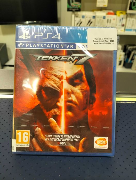 Tekken 7 PlayStation 4 PS4 Nowy  Sklep Ostróda