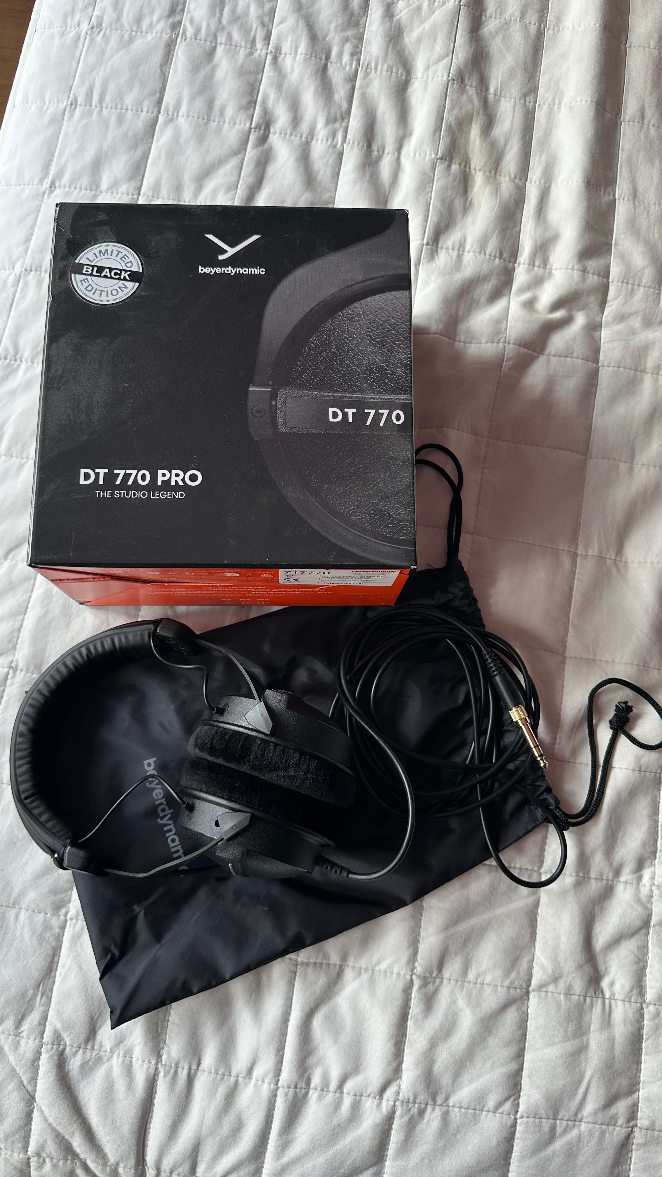 Słuchawki - Beyerdynamic DT 770 Pro 80 ohm - limitowane