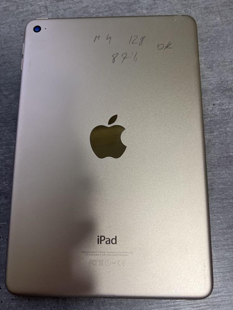 iPad Mini 4. 128GB. Gold. Без обмежень. Як новий. Гарантія