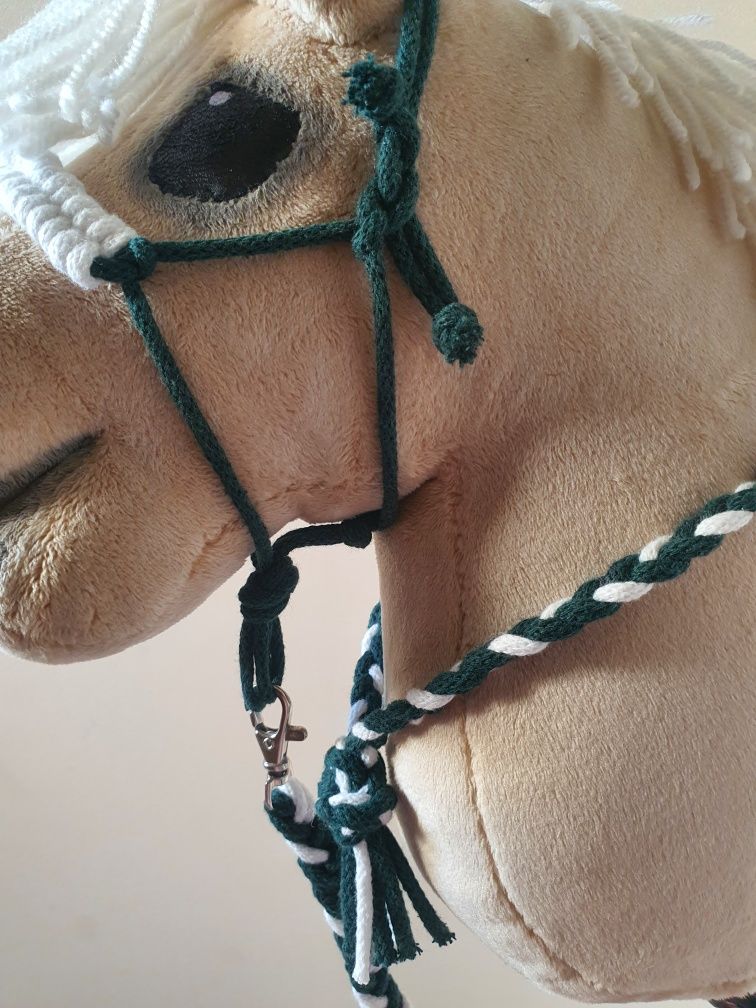 Zestaw sprzętu dla hobby horse - halter, cordeo, uwiąz