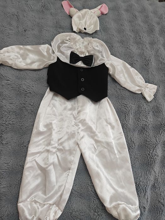 Новорічний костюм зайчика,3-4 р