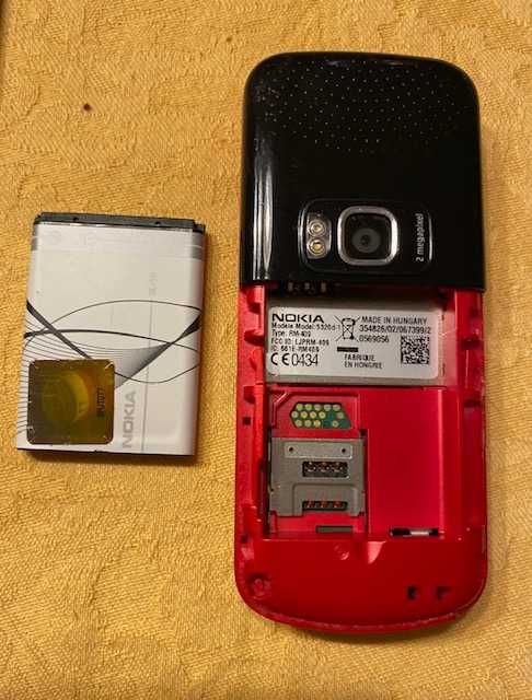 Nokia Vintage 5320 XpressMusic  WCDMA 3G extras novos