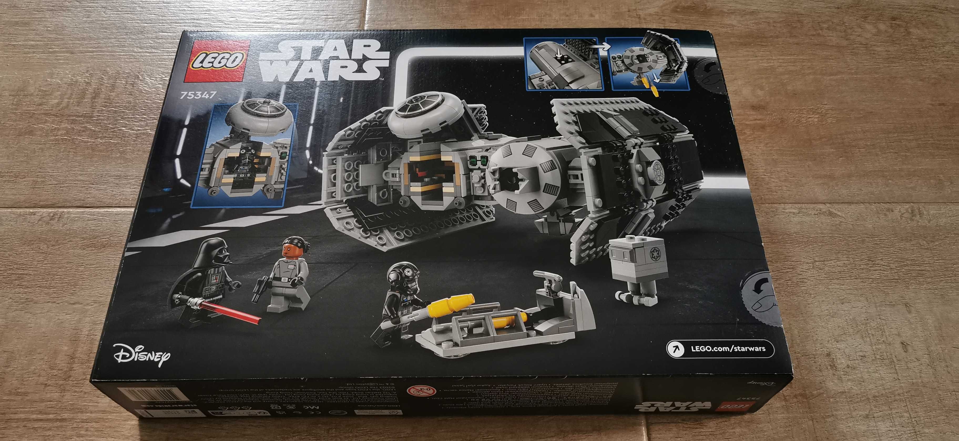 Lego Star Wars 75347 Bombowiec Tie Nowy zestaw