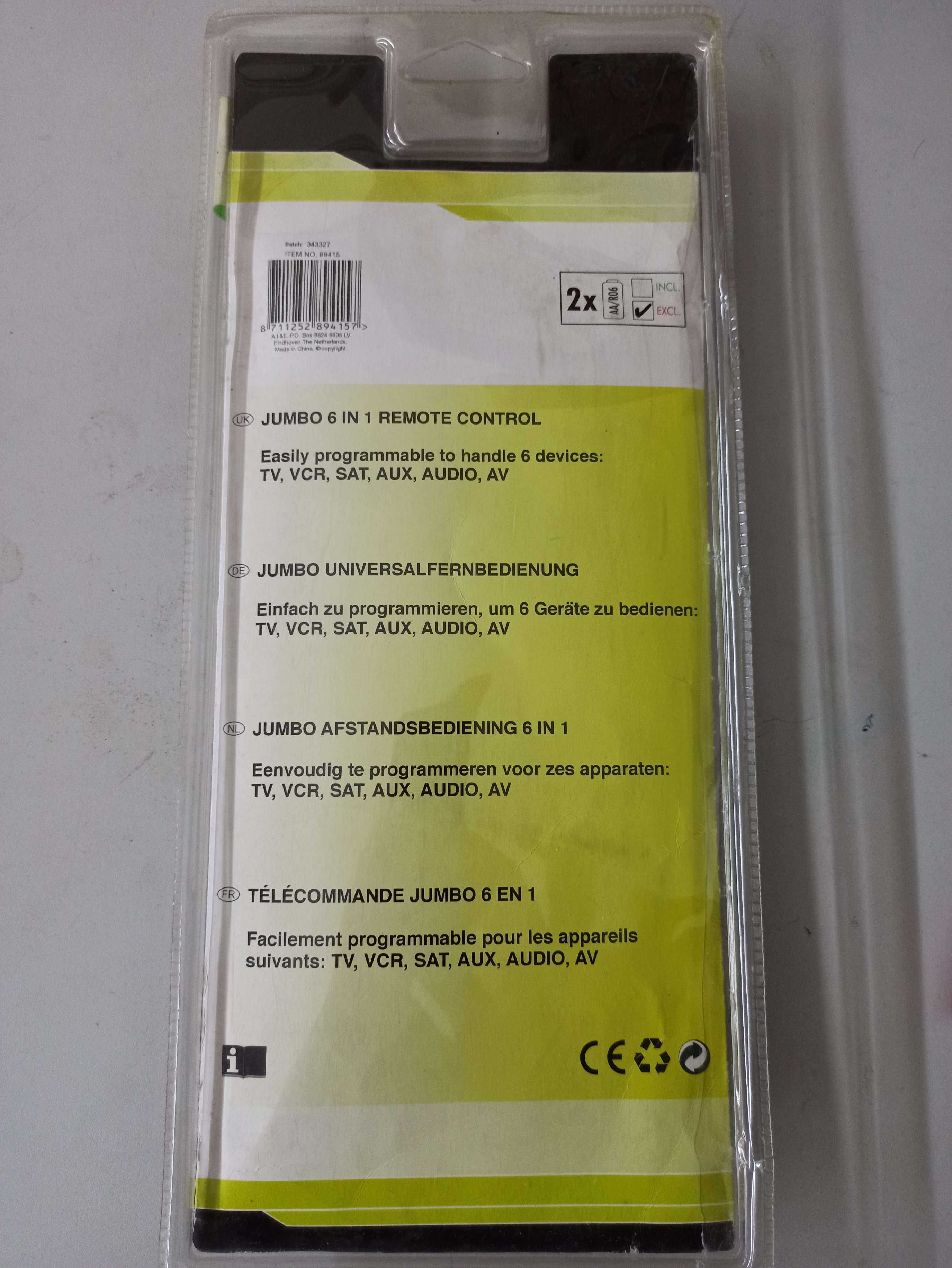 Comando Universal TV (6 EM 1) XXL