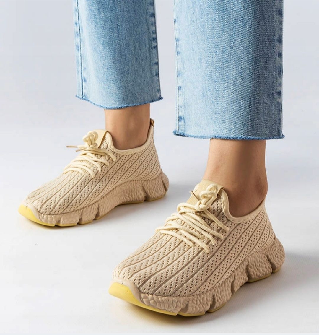36 37 38 adidasy 39 40 41 sneakersy na grubej podeszwie materiałowe