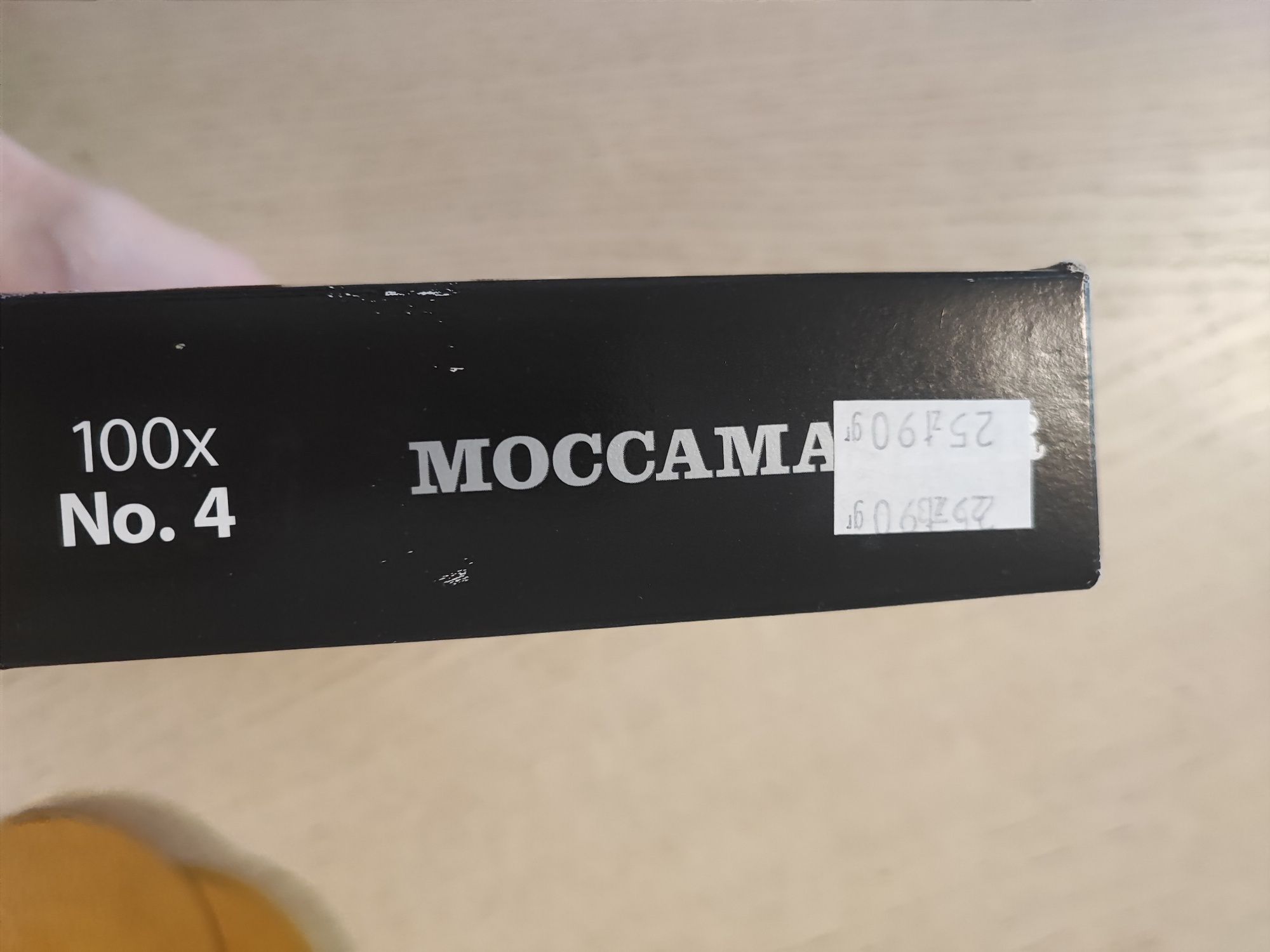 Moccamaster filtry papierowe nr 4, nowe, 100 sztuk