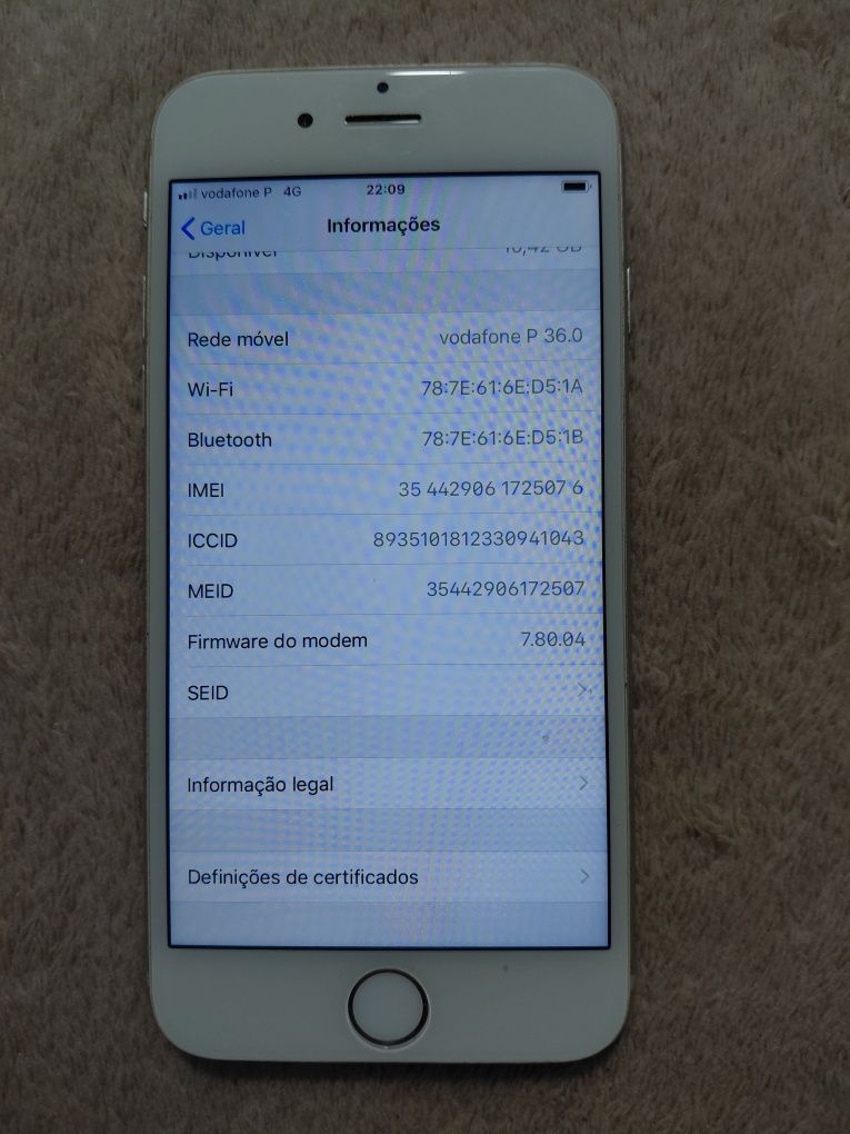 Vendo Iphone 6 16GB