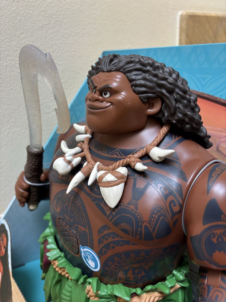 Interaktywna Lalka Maui Disney Store Vaiana Moana Figurka 32 cm