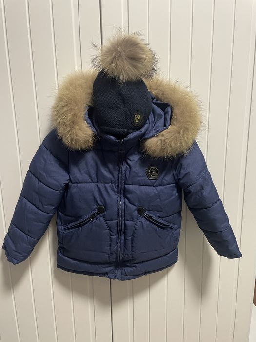 Продам комплект пуховик з шапочкою на хлопчика