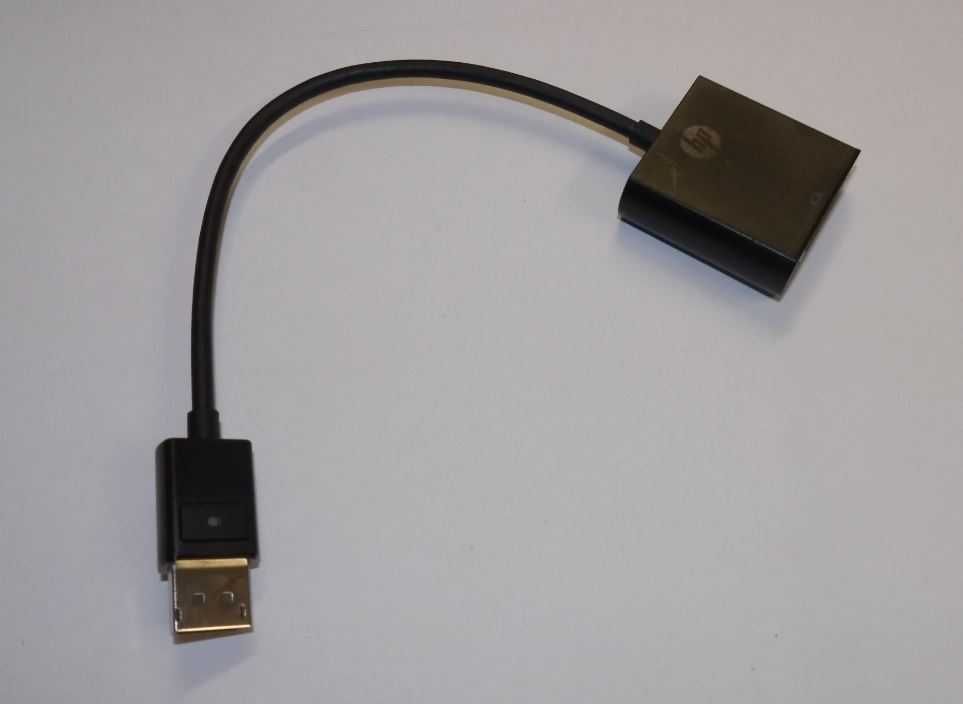 Przejściówka adapter HP  DisplayPort - DVI