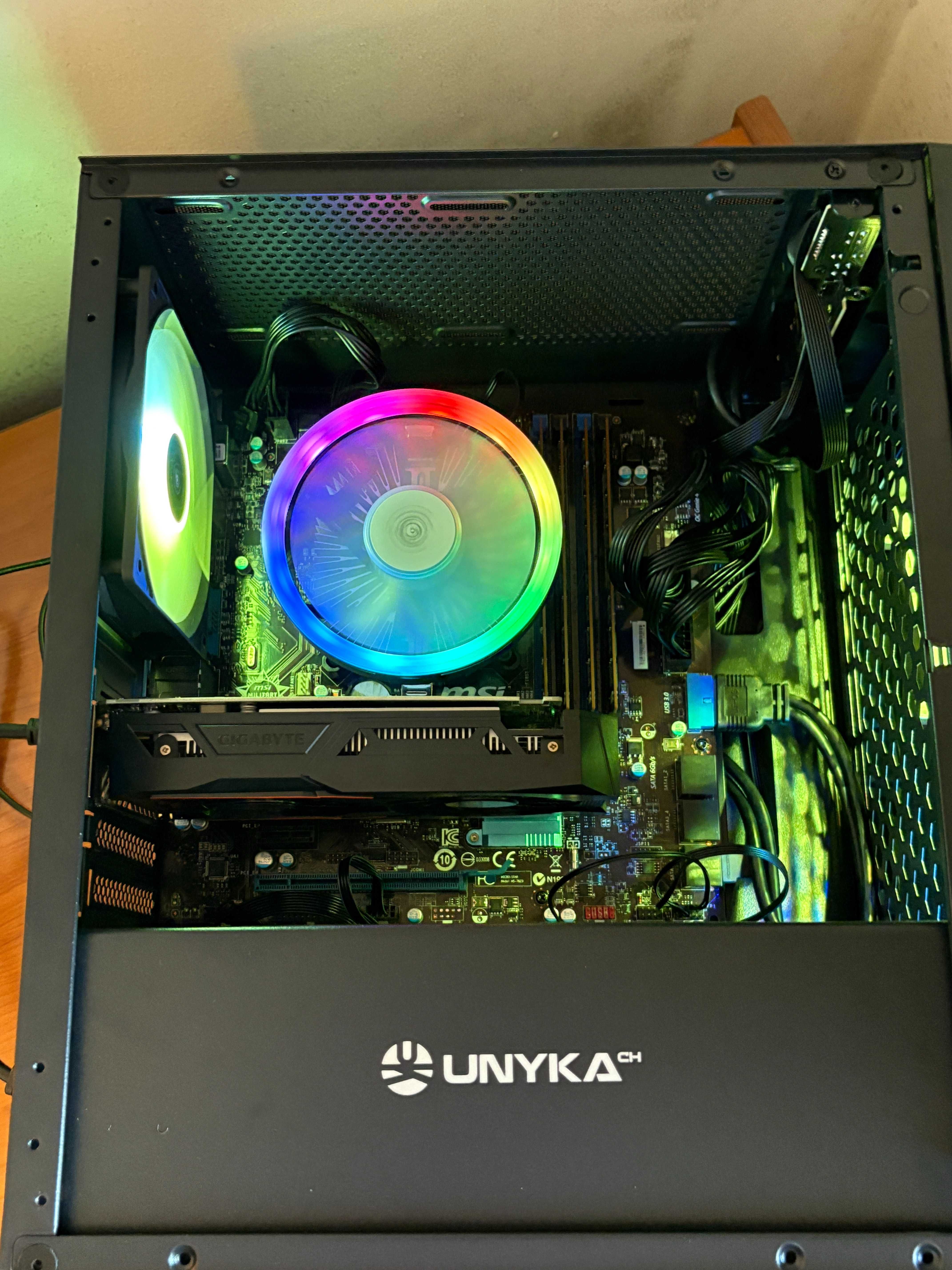 PC/Gaming i7/Nvidia GTX 1050Ti /SSD 512/Ram 32Gb /Monitor etc