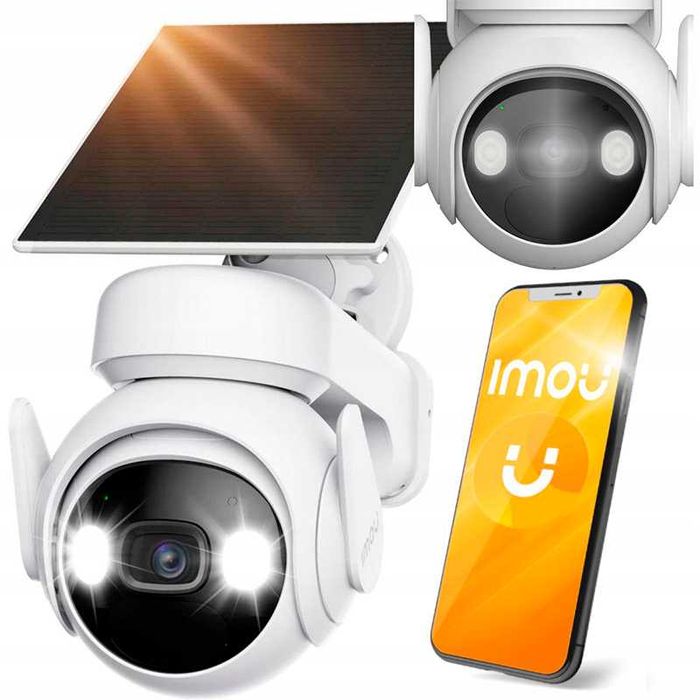 Відеокамера Imou Cell PT 4G KIT 2 (B7ED-5M0TEA-EU) з сонячною панеллю