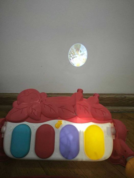 Розвиваючий музичний коврик дитячий