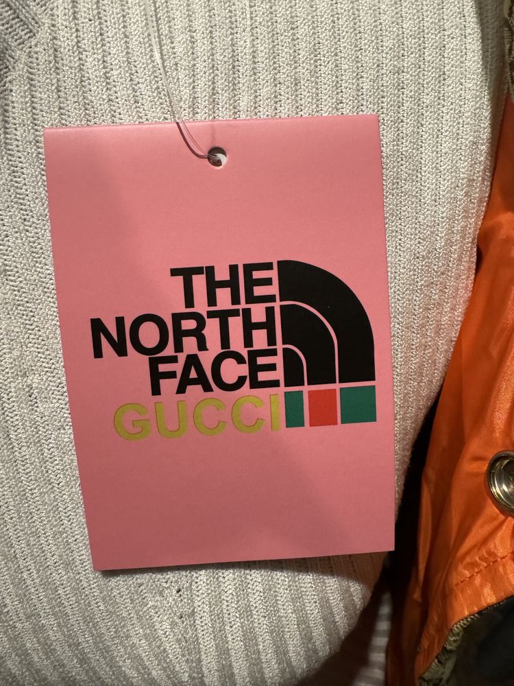 Bezrękawnik The North Face Gucci r. M Nowy