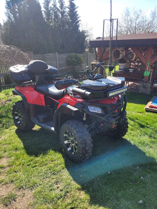 CFmoto 520l dużo dodatków